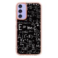 For Samsung Galaxy A15 5G Electroplating Marble Dual-side IMD Phone Case(Equation)