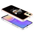 For Samsung Galaxy A05 Electroplating Marble Dual-side IMD Phone Case(Natural Growth)