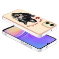 For Samsung Galaxy A05 Electroplating Marble Dual-side IMD Phone Case(Lucky Dog)