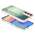 For Samsung Galaxy A05s Electroplating Marble Dual-side IMD Phone Case(Smile)