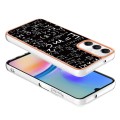 For Samsung Galaxy A05s Electroplating Marble Dual-side IMD Phone Case(Equation)