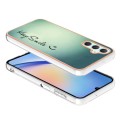 For Samsung Galaxy A25 5G Electroplating Marble Dual-side IMD Phone Case(Smile)