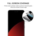 For Xiaomi Civi 4 Pro 9H HD 3D Curved Edge Tempered Glass Film(Black)