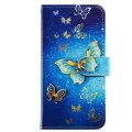 For Samsung Galaxy A05 Painted Pattern Horizontal Flip Leather Phone Case(Butterfly)