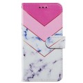 For Samsung Galaxy A05 Painted Pattern Horizontal Flip Leather Phone Case(Smoke Marble)