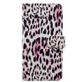 For Samsung Galaxy A05 Painted Pattern Horizontal Flip Leather Phone Case(Leopard)