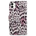 For Samsung Galaxy A05 Painted Pattern Horizontal Flip Leather Phone Case(Leopard)