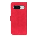 For Google Pixel 8a KHAZNEH Retro Texture Flip Leather Phone Case(Red)