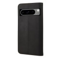 For Google Pixel 8 Pro Skin Feel Splicing Leather Phone Case(Black)