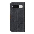 For Google Pixel 8a European Floral Embossed Leather Phone Case(Black)