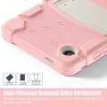 For Samsung Galaxy Tab A9 3-Layer Protection Screen Frame + PC + Silicone Shockproof Combination Tab