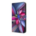For Motorola Moto G Play 2024 Crystal 3D Shockproof Protective Leather Phone Case(Colorful Flower)