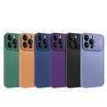 For iPhone 15 Plus Laminated Large Window TPU Phone Case(Purple)
