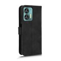 For Oukitel C35 / C36 Skin Feel Magnetic Flip Leather Phone Case(Black)