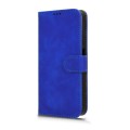 For Oukitel C35 / C36 Skin Feel Magnetic Flip Leather Phone Case(Blue)
