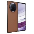 For Huawei Mate X5 PU Leather PC Phone Case(Brown)