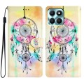 For Honor X6A Colored Drawing Leather Phone Case(Dream Catcher)