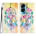 For Honor 90 Lite Colored Drawing Leather Phone Case(Dream Catcher)