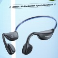 AWEI A895BL Air Conduction Luminous Sports Bluetooth Earphones(Black)