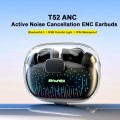 awei T52 ANC TWS Gaming Bluetooth Earbuds(Black)