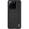 For Xiaomi Redmi K60 Ultra 5G imak Ruiyi Series Cloth Texture PU + PC Phone Case(Black)