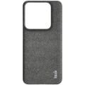 For Xiaomi 14 5G imak Ruiyi Series Cloth Texture PU + PC Phone Case(Dark Grey)
