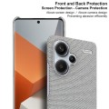 For Xiaomi Redmi Note 13 Pro+ 5G imak Ruiyi Series Cloth Texture PU + PC Phone Case(Light Grey)