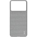 For Xiaomi Redmi K70 5G/K70 Pro 5G imak Ruiyi Series Cloth Texture PU + PC Phone Case(Light Grey)