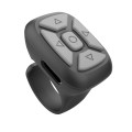 S18 Portable Smart Wireless Bluetooth Ring Remote Control(Black)