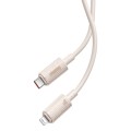 Baseus USB-C / Type-C to 8 Pin 20W Fast Charging Data Cable, Cable Length:2m(Pink)