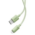 Baseus USB to 8 Pin Fast Charging Data Cable, Cable Length:1m(Green)