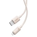 Baseus USB to 8 Pin Fast Charging Data Cable, Cable Length:1m(Pink)