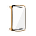 For Fitbit Charge 6 / 5 Full Coverage TPU Electroplated Watch Protective Case(Rose Gold)