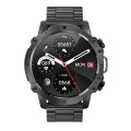 AK56 IP67 BT5.1 1.43inch Smart Watch Support Voice Call / Health Monitoring, Style:Pearl Steel Strap