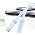 USAMS US-SJ653 PD 100W USB-C/Type-C to USB-C/Type-C Aluminum Alloy Digital Display Fast Charging Elb