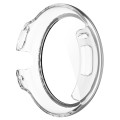 For Google Pixel Watch 2 PC + Tempered Film Integrated Watch Protective Case(Transparent White)