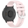 For Garmin vivoactive 5 / Active 5 20mm Silicone Watch Band(Pink)