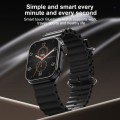 Yesido IO21 1.96 inch Bluetooth Call Smart Watch(Black)