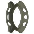 For Garmin Tactix 7 Amoled Armor Hollow TPU Watch Protective Case(Green)
