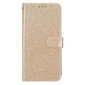 For Motorola Moto G14 Glitter Powder Flip Leather Phone Case(Gold)