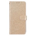 For Motorola Edge 40 Glitter Powder Flip Leather Phone Case(Gold)