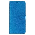 For Huawei Mate 60 Pro Glitter Powder Flip Leather Phone Case(Blue)