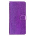 For Honor X6a Glitter Powder Flip Leather Phone Case(Purple)