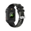 CF26 1.57inch BT5.2 Smart Bracelet Support Sleep Detection, Style:Silicone Strap(Camo Black)