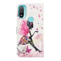 For Motorola Moto E20 / E30 / E40 Oil Embossed 3D Drawing Leather Phone Case(Flower Fairy)