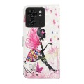 For Motorola Edge 40 Oil Embossed 3D Drawing Leather Phone Case(Flower Fairy)