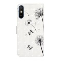 For Xiaomi Redmi 9A Oil Embossed 3D Drawing Leather Phone Case(Couple Dandelion)