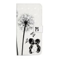 For Xiaomi Redmi A1 Oil Embossed 3D Drawing Leather Phone Case(Couple Dandelion)