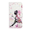 For Xiaomi Redmi Note 9 Pro Oil Embossed 3D Drawing Leather Phone Case(Flower Fairy)