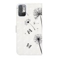 For Xiaomi Redmi Note 10 4G Oil Embossed 3D Drawing Leather Phone Case(Couple Dandelion)